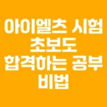 아이엘츠 시험 초보도 합격하는 공부 비법